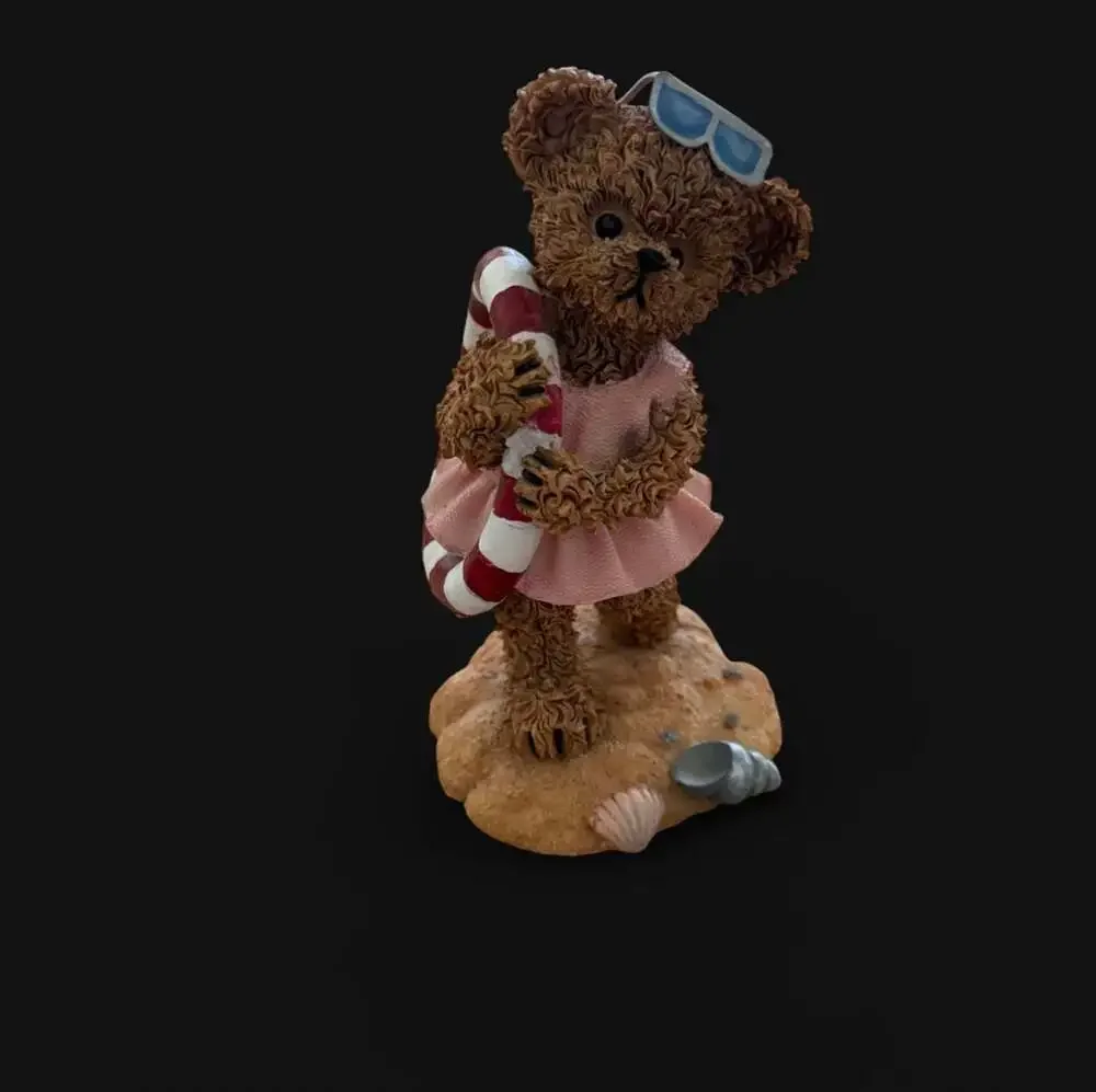 Set of 3 Home Interiors Kuddles Korner Bear Figurines 2002